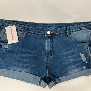 Jean Shorts || Size 14